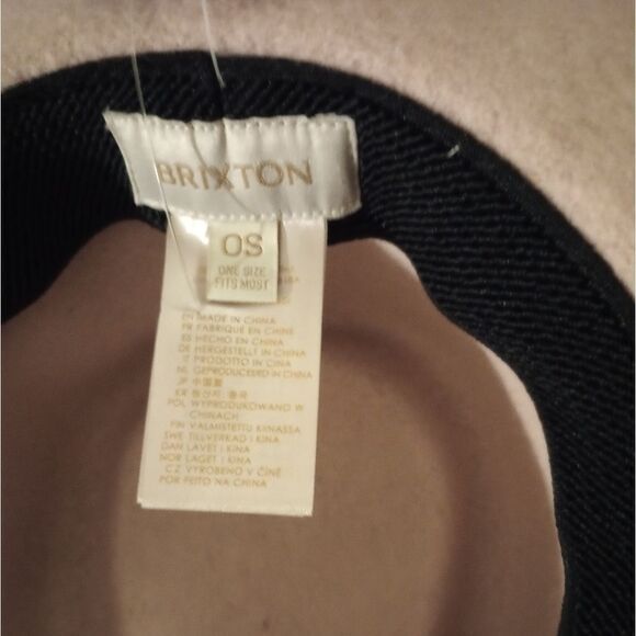 🆕👒BRIXTON Ashley Felt Hat In Blush - Picture 10 of 10